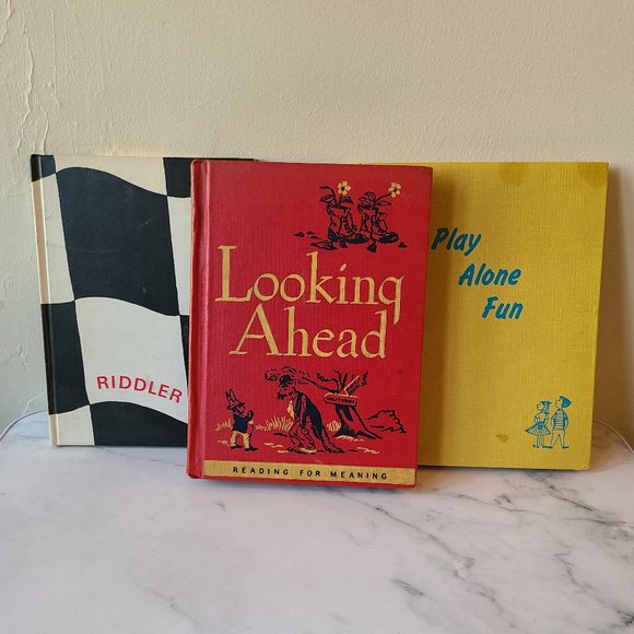 Three Vintage Primary School Books - Picture 1 of 5